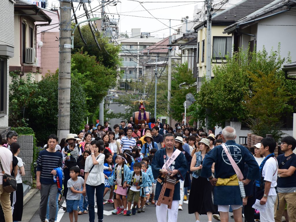 山車巡行